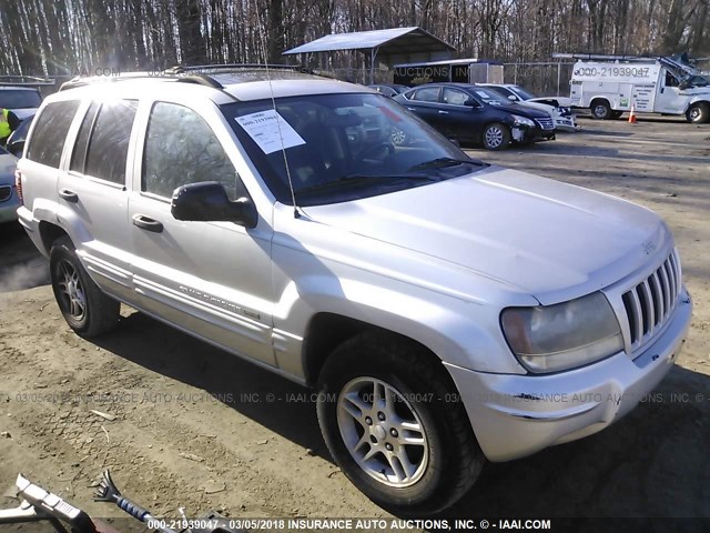 1J8GW48S84C366859 - 2004 JEEP GRAND CHEROKEE LAREDO/COLUMBIA/FREEDOM SILVER photo 1