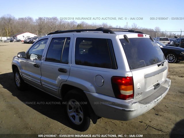 1J8GW48S84C366859 - 2004 JEEP GRAND CHEROKEE LAREDO/COLUMBIA/FREEDOM 银色 照片 3
