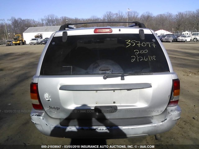 1J8GW48S84C366859 - 2004 JEEP GRAND CHEROKEE LAREDO/COLUMBIA/FREEDOM SILVER photo 6