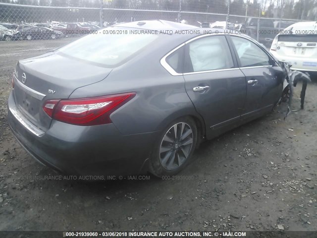 1N4AL3AP4GC279315 - 2016 NISSAN ALTIMA 2.5/S/SV/SL/SR GRAY photo 4