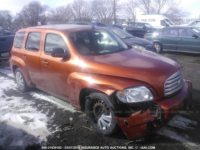 3GNDA13D88S553736 - 2008 CHEVROLET HHR LS ORANGE photo 1