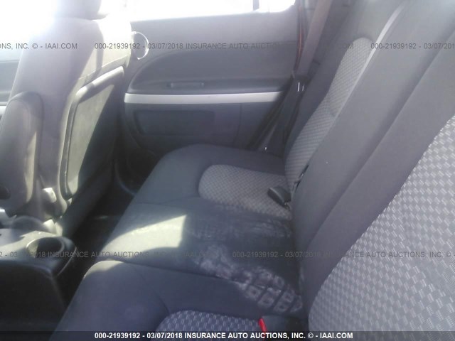 3GNDA13D88S553736 - 2008 CHEVROLET HHR LS ORANGE photo 8