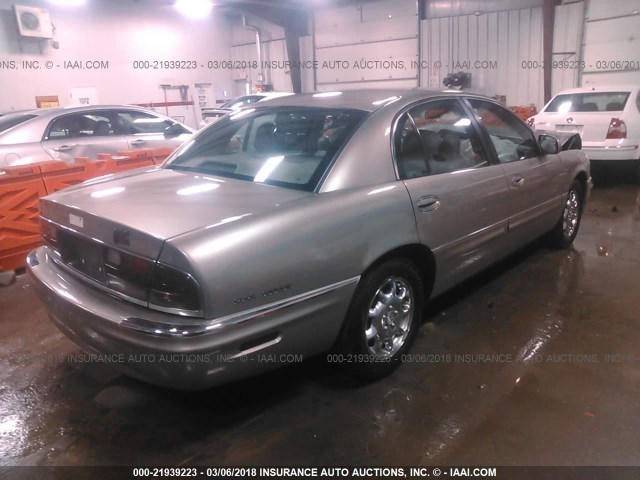 1G4CW54K014145551 - 2001 BUICK PARK AVENUE  BROWN photo 4