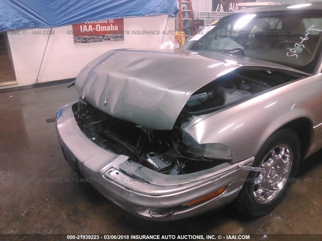 1G4CW54K014145551 - 2001 BUICK PARK AVENUE  BROWN photo 6