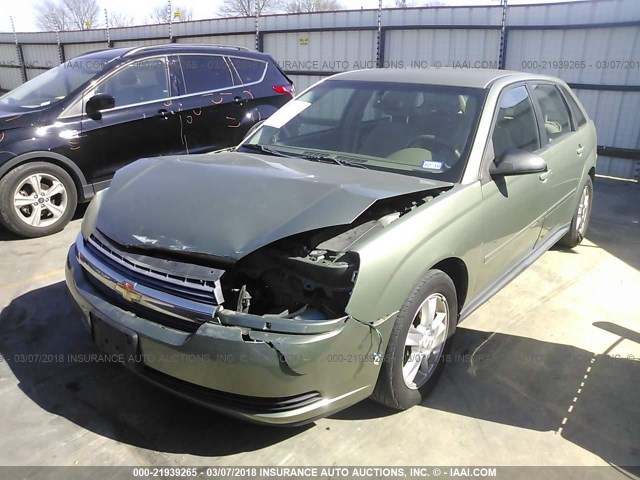 1G1ZT62885F298024 - 2005 CHEVROLET MALIBU MAXX LS GREEN photo 2