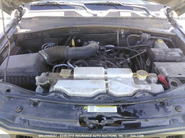 1J8GP28K38W219032 - 2008 JEEP LIBERTY SPORT 绿色 照片 10