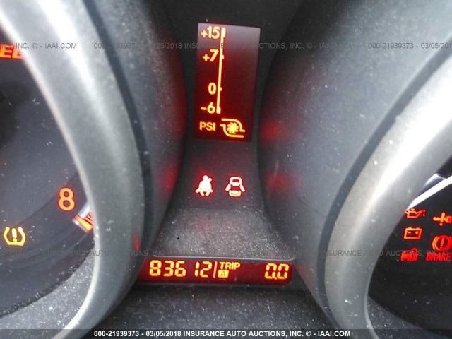 JM1BL1H45A1348370 - 2010 MAZDA SPEED 3 RED photo 7