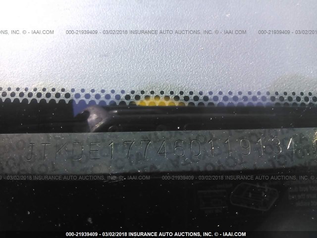 JTKDE177460119134 - 2006 TOYOTA SCION TC 蓝色 照片 9