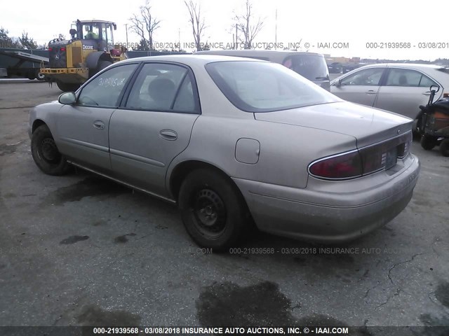 2G4WS52J131110390 - 2003 BUICK CENTURY CUSTOM TAN photo 3