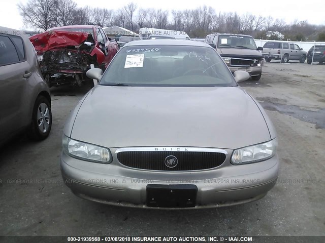 2G4WS52J131110390 - 2003 BUICK CENTURY CUSTOM TAN photo 6