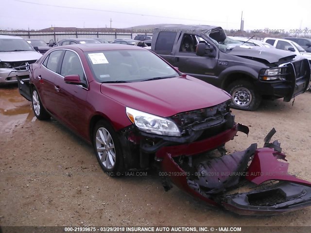 1G11H5SL4EF105932 - 2014 CHEVROLET MALIBU LTZ 红色 照片 1
