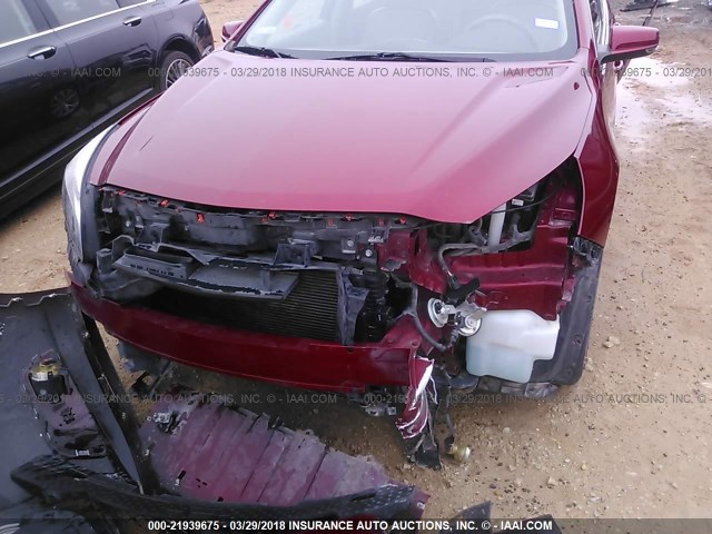 1G11H5SL4EF105932 - 2014 CHEVROLET MALIBU LTZ 红色 照片 6