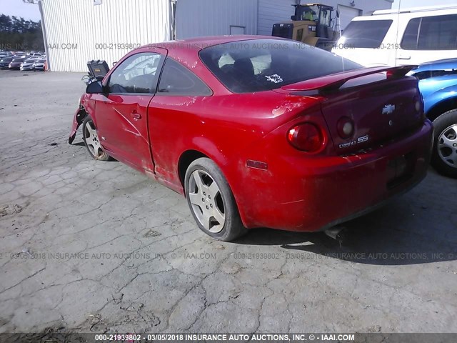 1G1AM15B767676768 - 2006 CHEVROLET COBALT SS RED photo 3