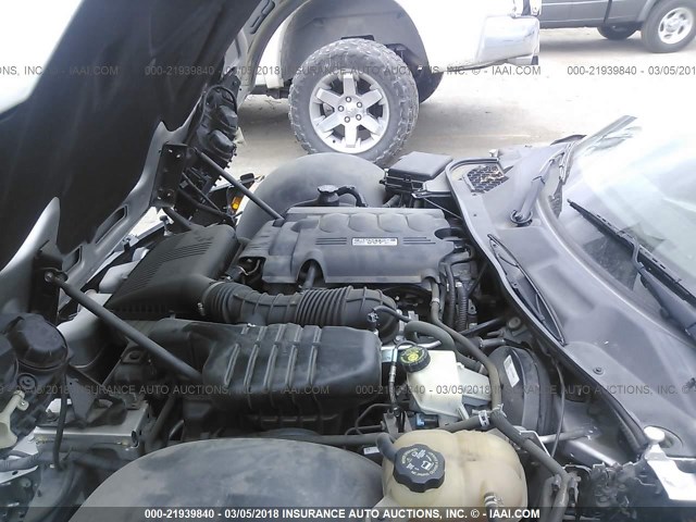 1G8MB35B38Y108529 - 2008 SATURN SKY SILVER photo 10