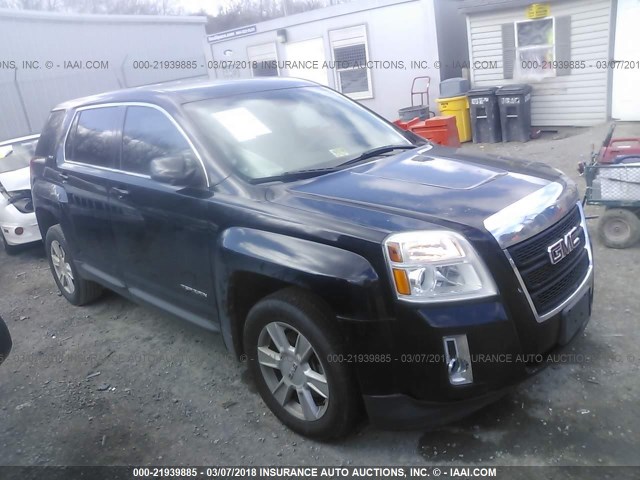 2GKALMEK4C6265792 - 2012 GMC TERRAIN SLE BLACK photo 1