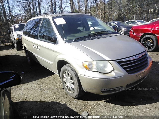 2C4GP54L75R583479 - 2005 CHRYSLER TOWN & COUNTRY TOURING Champagne photo 1