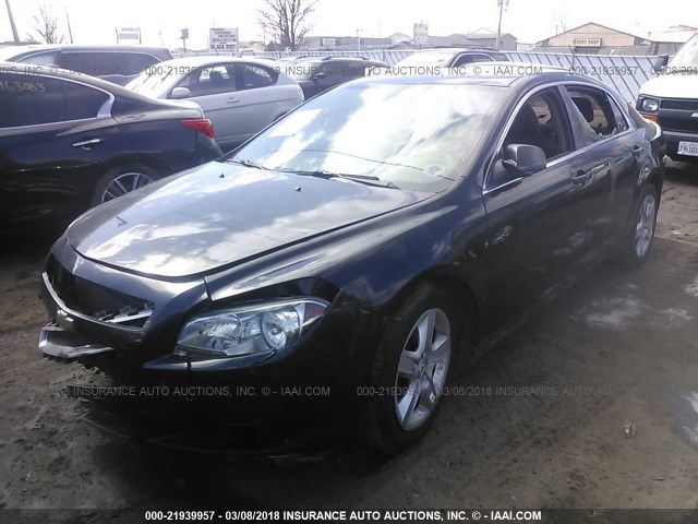 1G1ZB5E10BF113522 - 2011 CHEVROLET MALIBU LS 黑色 照片 2