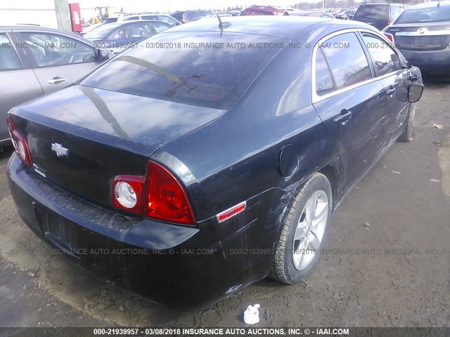 1G1ZB5E10BF113522 - 2011 CHEVROLET MALIBU LS 黑色 照片 4