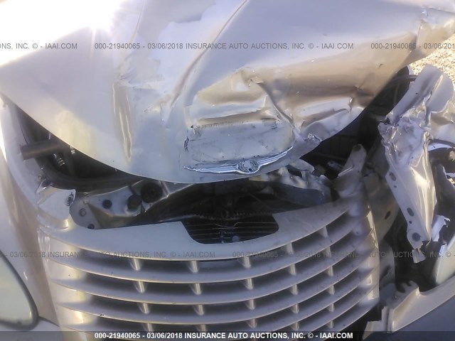 3C4FY48B02T355224 - 2002 CHRYSLER PT CRUISER CLASSIC GOLD photo 6