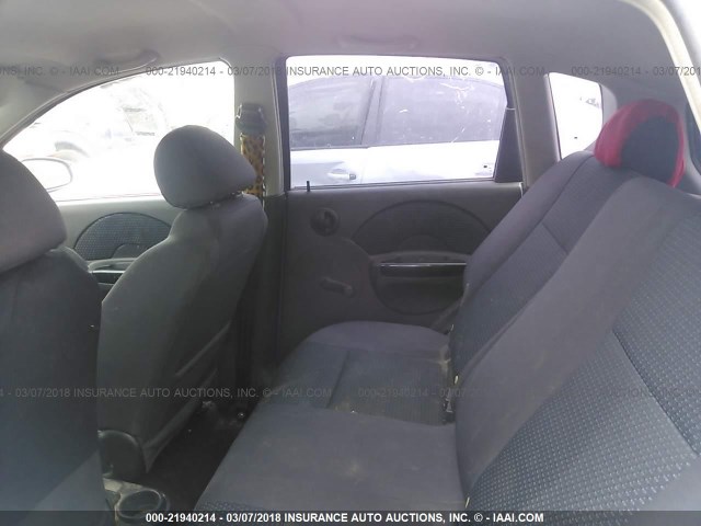 KL1TD66656B598638 - 2006 CHEVROLET AVEO LS 蓝色 照片 8