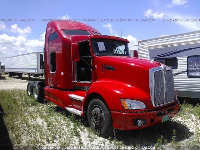 1XKADB9X88J226429 - 2008 KENWORTH T660 T660 RED photo 1