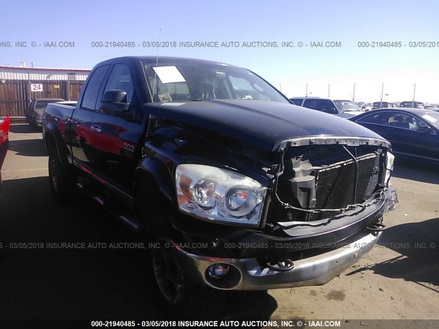 3D7KS28A98G108335 - 2008 DODGE RAM 2500 ST/SLT BLACK photo 1