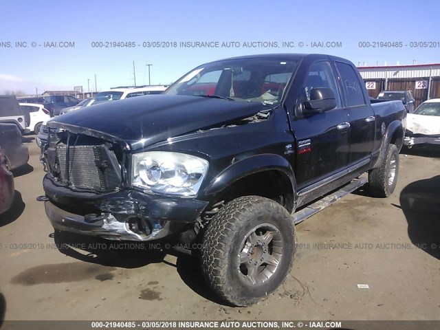 3D7KS28A98G108335 - 2008 DODGE RAM 2500 ST/SLT 黑色 照片 2