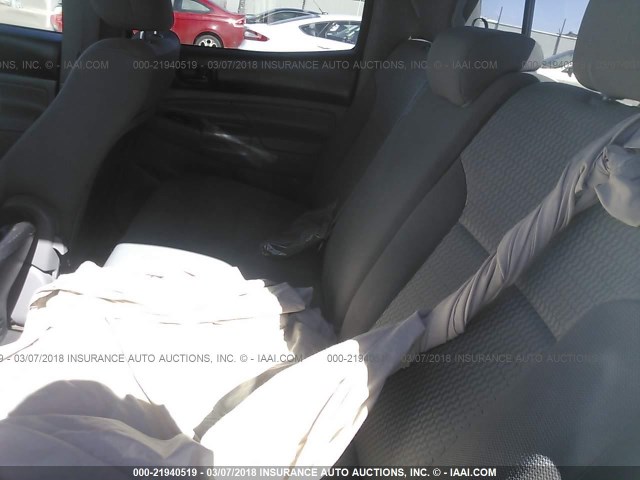 3TMLU4EN1DM118316 - 2013 TOYOTA TACOMA DOUBLE CAB თეთრი ფოტო 8