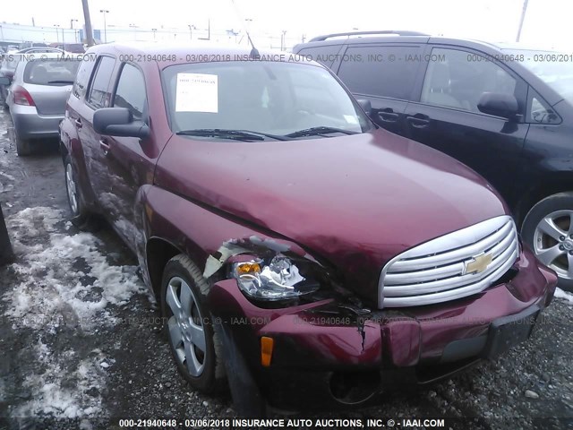 3GNDA13D78S555171 - 2008 CHEVROLET HHR LS RED photo 1