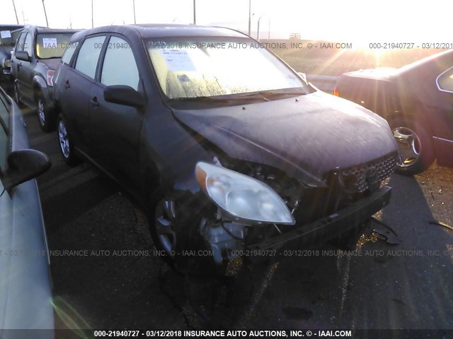 2T1LR32E43C005158 - 2003 TOYOTA COROLLA MATRIX XR BLACK photo 1