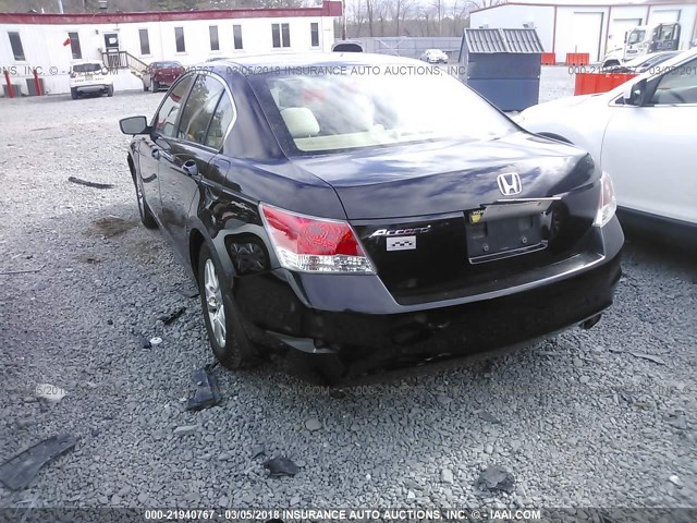 1HGCP2F42AA151952 - 2010 HONDA ACCORD LXP BLACK photo 3