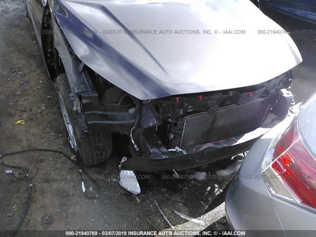 1G11B5SA3DF190566 - 2013 CHEVROLET MALIBU LS 灰色 照片 6