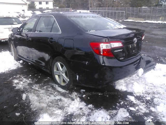 4T1BF1FK9EU771476 - 2014 TOYOTA CAMRY L/SE/LE/XLE 黑色 照片 3