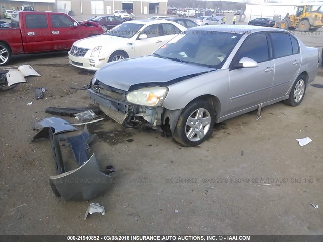 1G1ZT53F46F256569 - 2006 CHEVROLET MALIBU LT SILVER photo 2