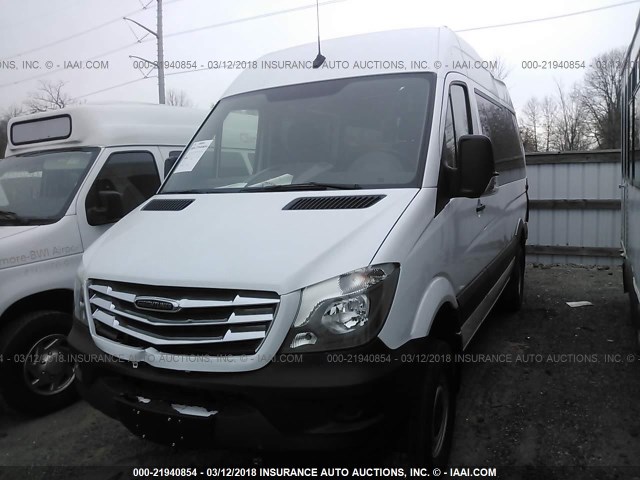 WCDFE7CDXHP559967 - 2017 FREIGHTLINER 2500 SPRINTER 2500 WHITE photo 2