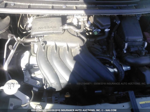 3N1CE2CP7FL399006 - 2015 NISSAN VERSA NOTE S/S PLUS/SV/SL/SR BLACK photo 10