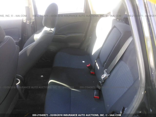 3N1CE2CP7FL399006 - 2015 NISSAN VERSA NOTE S/S PLUS/SV/SL/SR BLACK photo 8