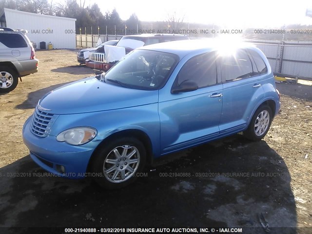 3A8FY58999T561163 - 2009 CHRYSLER PT CRUISER TOURING BLUE photo 2