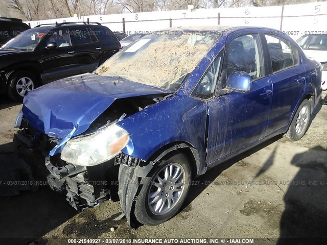 JS2YC5A33C6302843 - 2012 SUZUKI SX4 LE BLUE photo 2