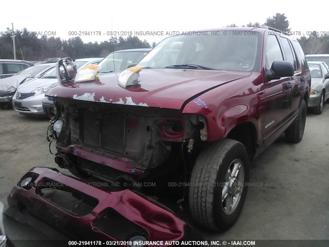 1FMZU73E04ZB43331 - 2004 FORD EXPLORER XLT/XLT SPORT/NBX RED photo 2