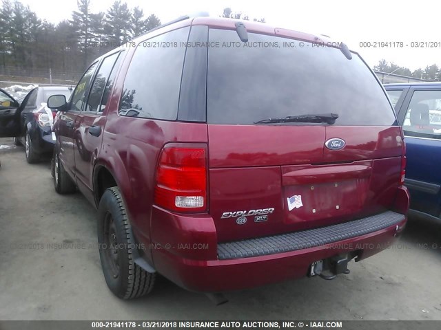1FMZU73E04ZB43331 - 2004 FORD EXPLORER XLT/XLT SPORT/NBX RED photo 3