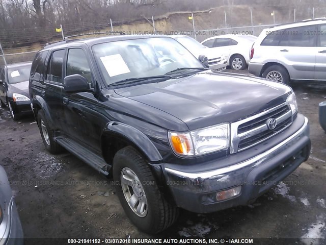 JT3HN86R6Y0309285 - 2000 TOYOTA 4RUNNER SR5 BLACK photo 1