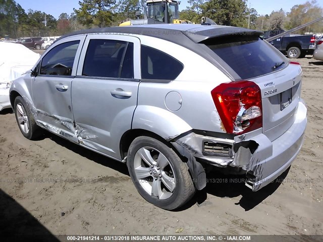 1B3CB9HB2BD254467 - 2011 DODGE CALIBER UPTOWN GRAY photo 3