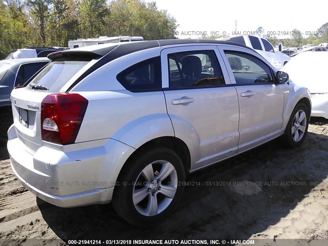 1B3CB9HB2BD254467 - 2011 DODGE CALIBER UPTOWN GRAY photo 4