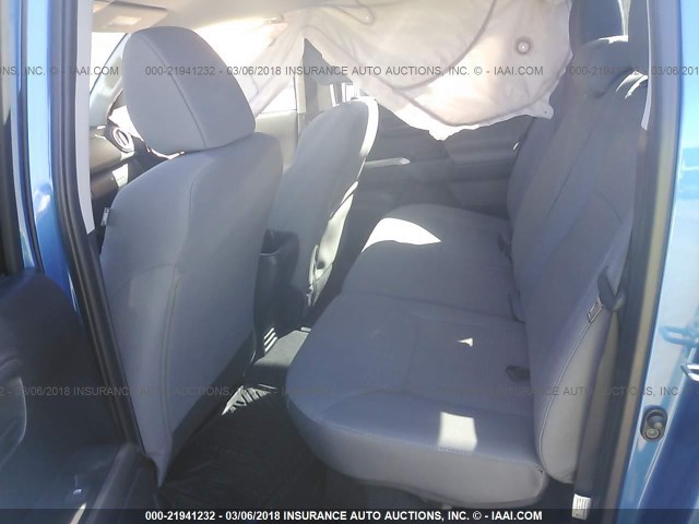 5TFAZ5CN6HX049172 - 2017 TOYOTA TACOMA DBL CAB/SR5/TRD SPORT/OR BLUE photo 8