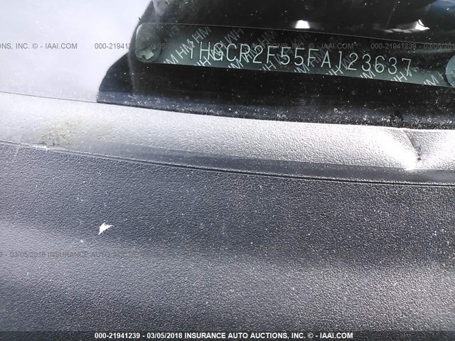 1HGCR2F55FA123637 - 2015 HONDA ACCORD SPORT 勃艮第红 照片 9