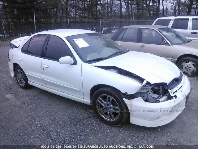 1G1JH52F047147257 - 2004 CHEVROLET CAVALIER LS SPORT WHITE photo 1