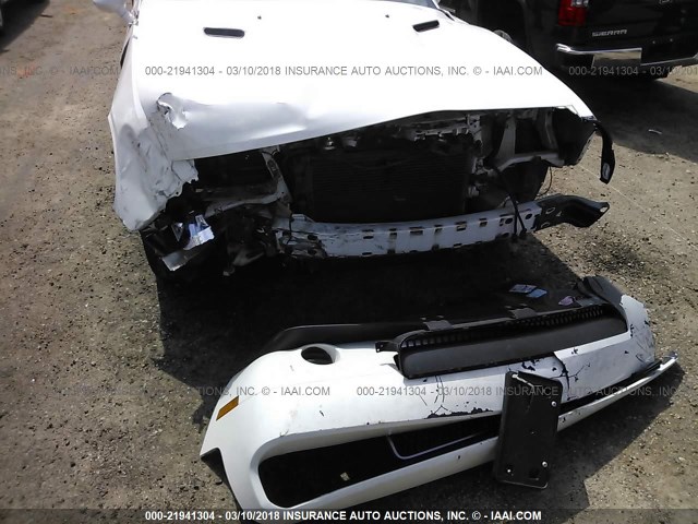 2B3CJ4DV6AH190974 - 2010 DODGE CHALLENGER SE WHITE photo 6