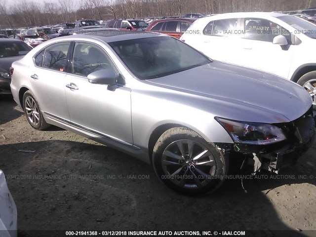 JTHCL5EFXE5022434 - 2014 LEXUS LS 460 SILVER photo 1