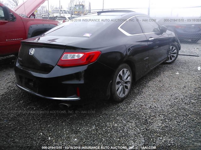 1HGCT1B81DA006985 - 2013 HONDA ACCORD EXL BLACK photo 4